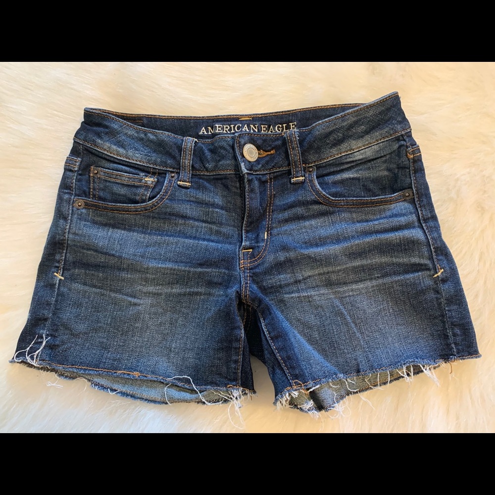 American Eagle Super Stretch denim shorts